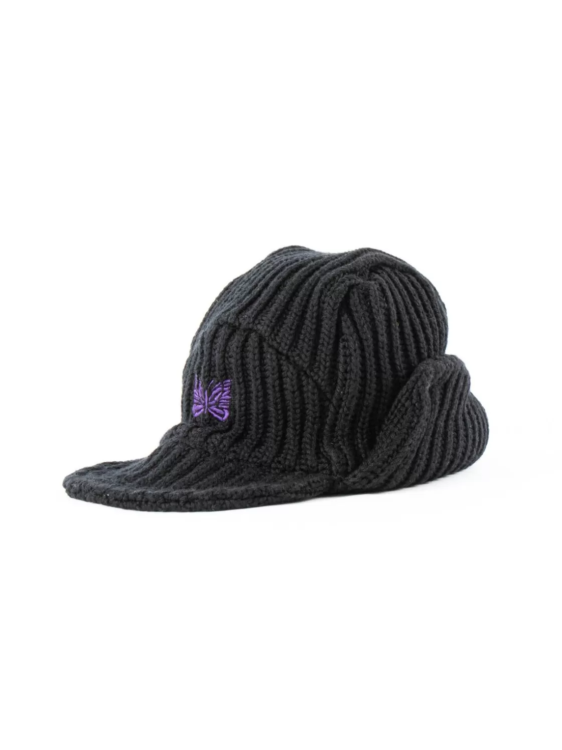 Needles BIRD SHOOTING CAP MERINO WOOL BLACK Online