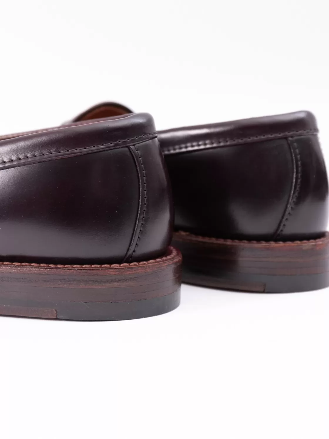 Alden for The Bureau Color 8 Cordovan Leisure Handsewn Moccasin Best Sale