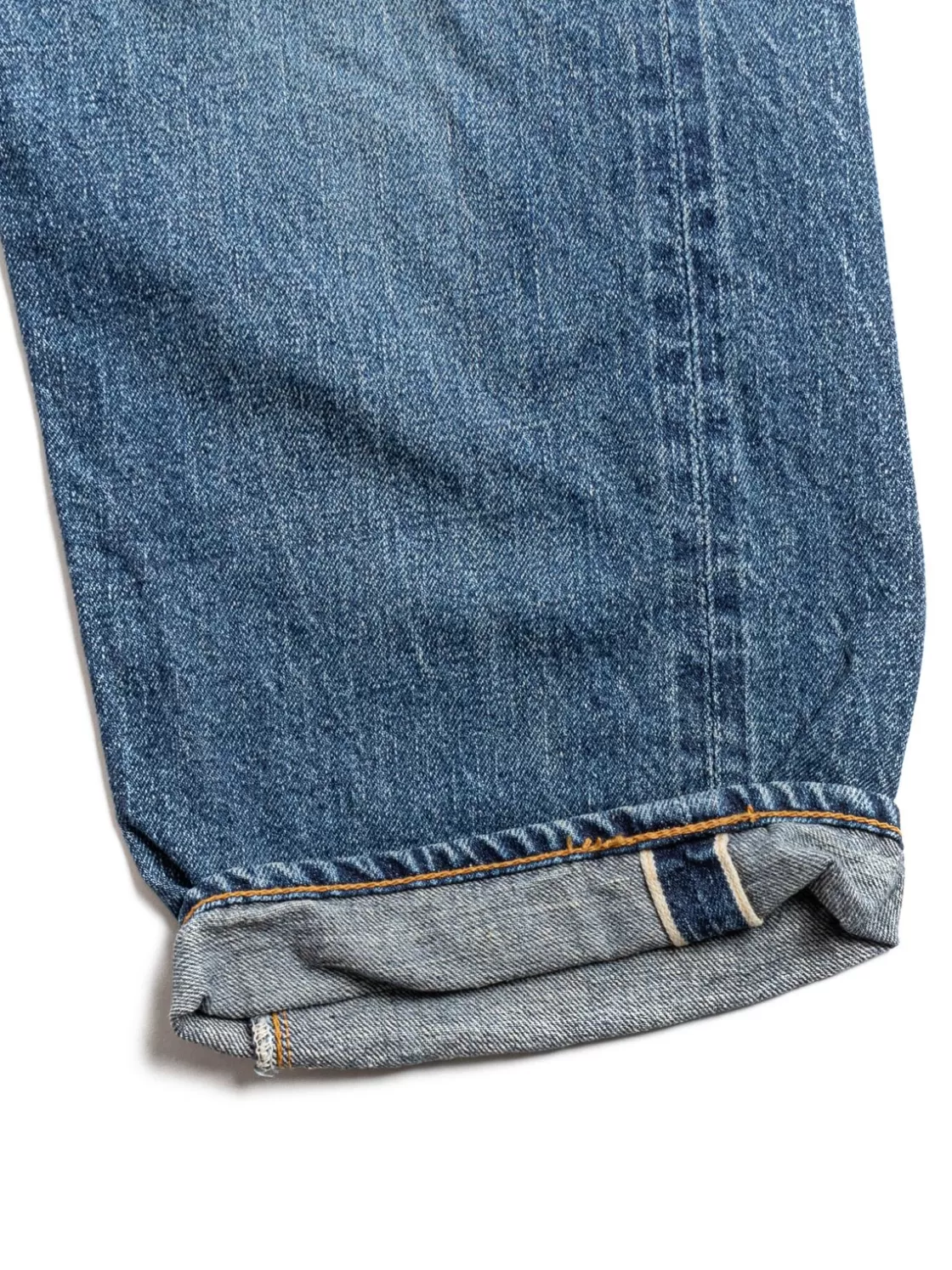 Warehouse & Co LOT 2ND HAND SERIES 1101 USED WASH MEDIUM 12OZ DENIM JEAN Sale