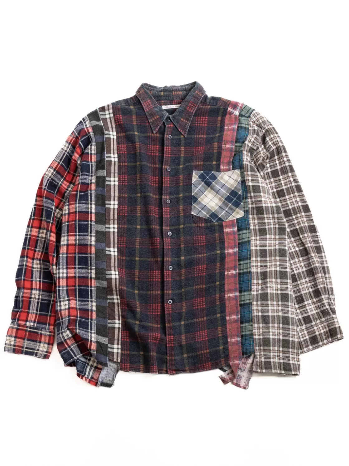Needles REBUILD BY FLANNEL SHIRT 7 CUTS ASSORTED (A) Best