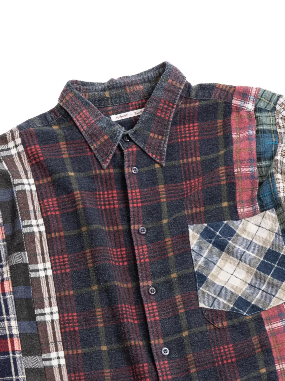 Needles REBUILD BY FLANNEL SHIRT 7 CUTS ASSORTED (A) Best