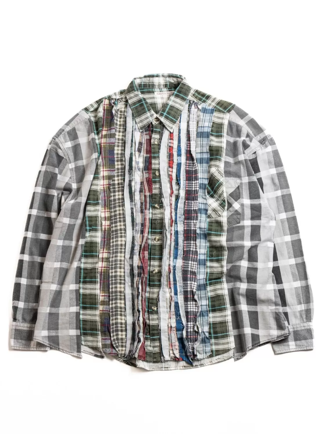 Needles REBUILD BY FLANNEL SHIRT RIBBON WIDE ASSORTED (C) Clearance