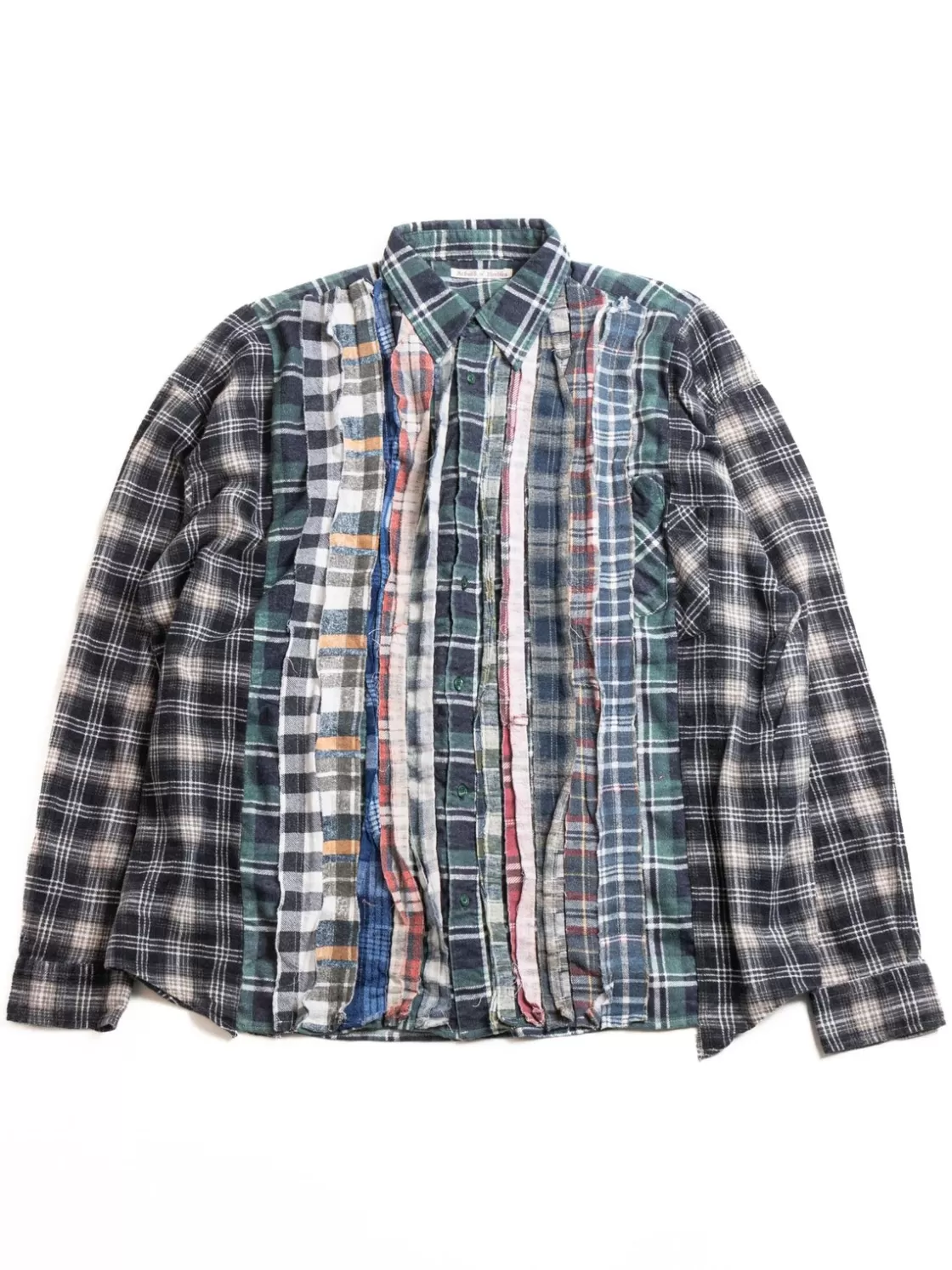 Needles REBUILD BY FLANNEL SHIRT RIBBON WIDE ASSORTED (D) Fashion