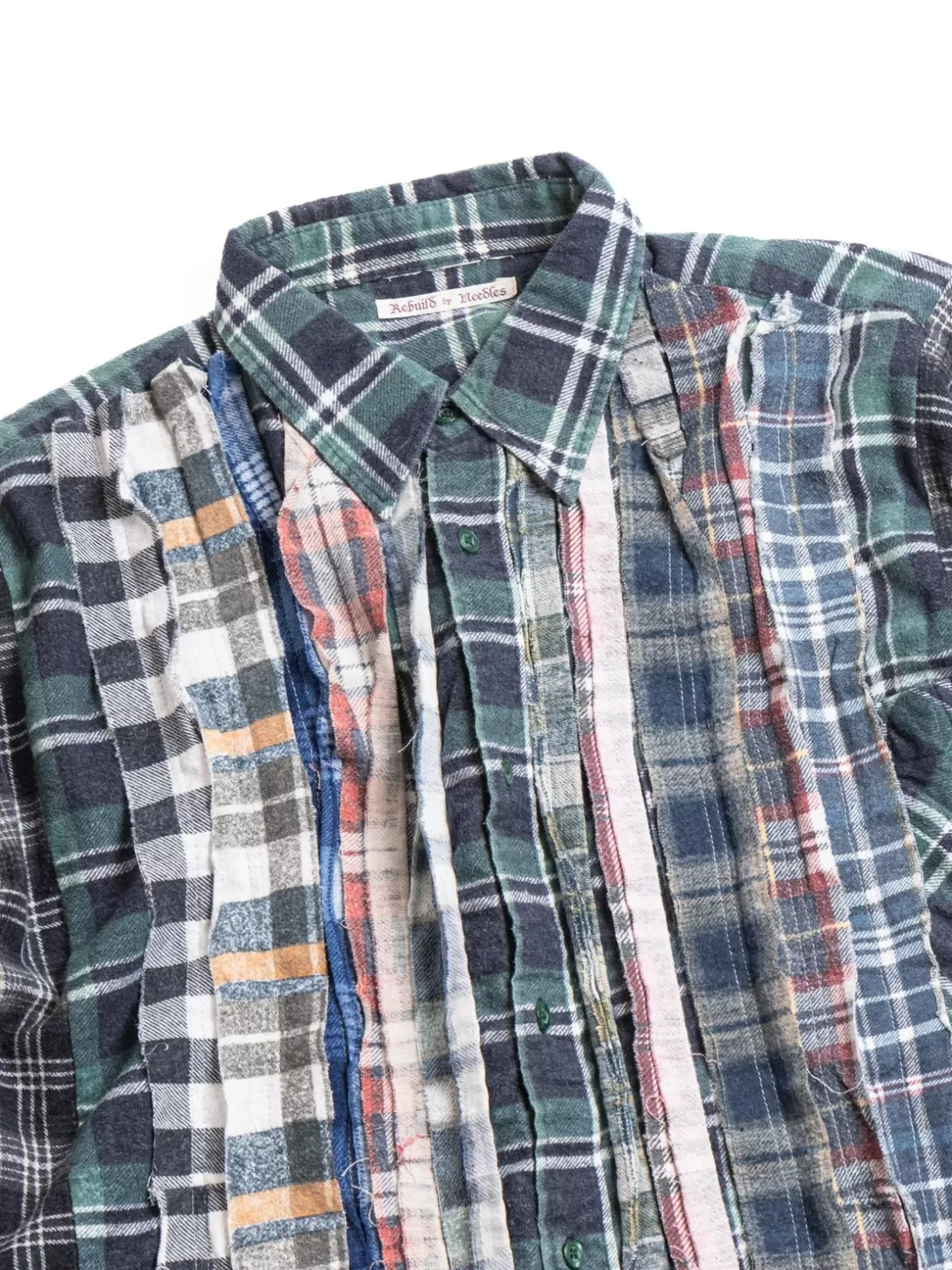 Needles REBUILD BY FLANNEL SHIRT RIBBON WIDE ASSORTED (D) Fashion